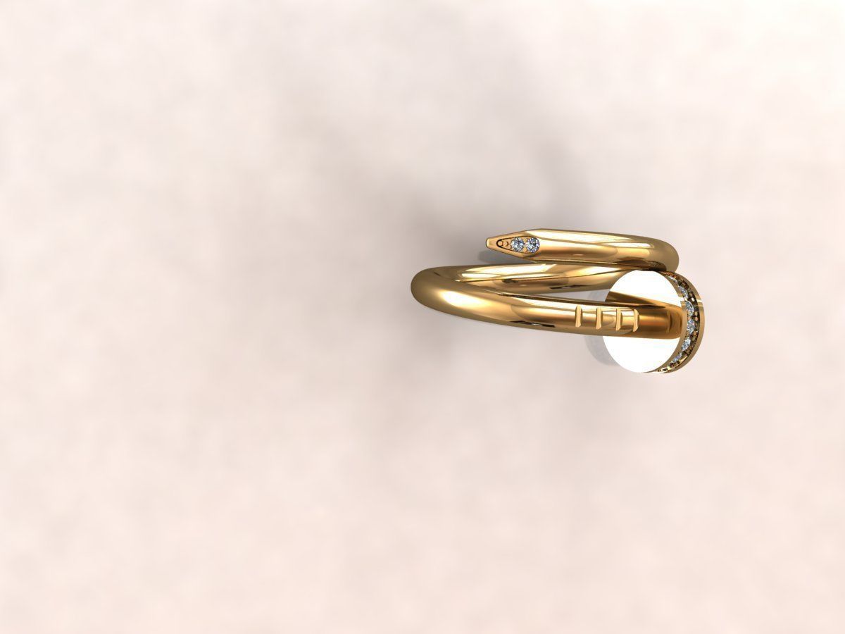 Juste Un Clou RING 1 3D print model_17