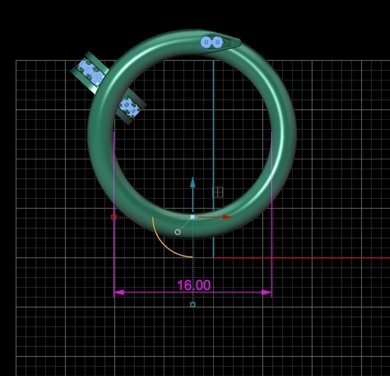 Juste Un Clou RING 1 3D print model_7