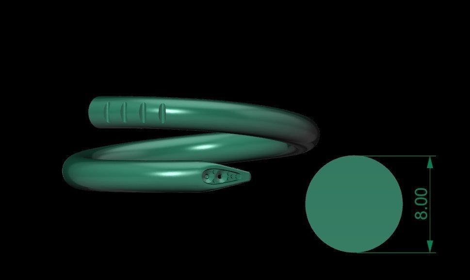 Juste Un Clou RING 1 3D print model_13