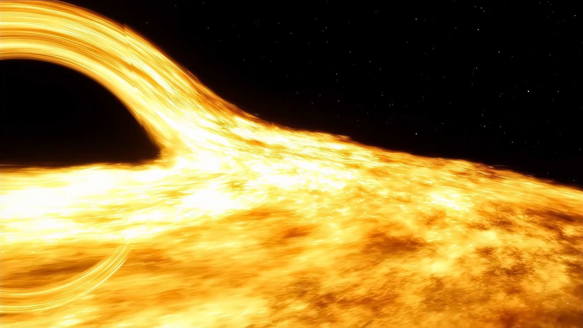 BLACKHOLE OF INTERSTELLAR  NAMED GARGANTUA Free 3D model_3