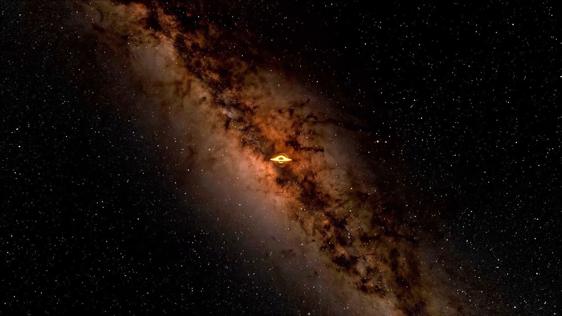 BLACKHOLE OF INTERSTELLAR  NAMED GARGANTUA Free 3D model_4