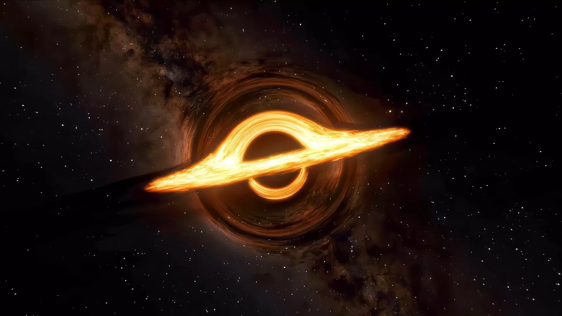 BLACKHOLE OF INTERSTELLAR  NAMED GARGANTUA Free 3D model_0