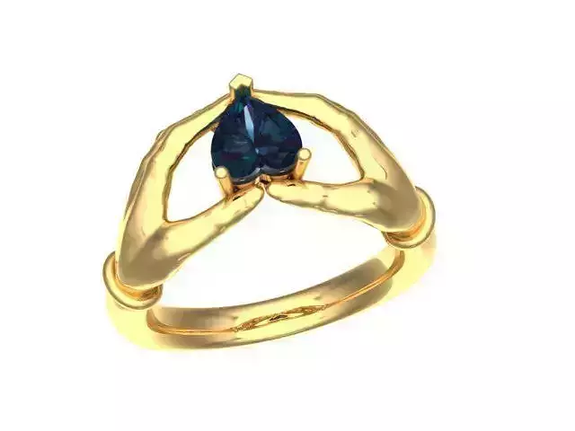 Heart Hand Ring