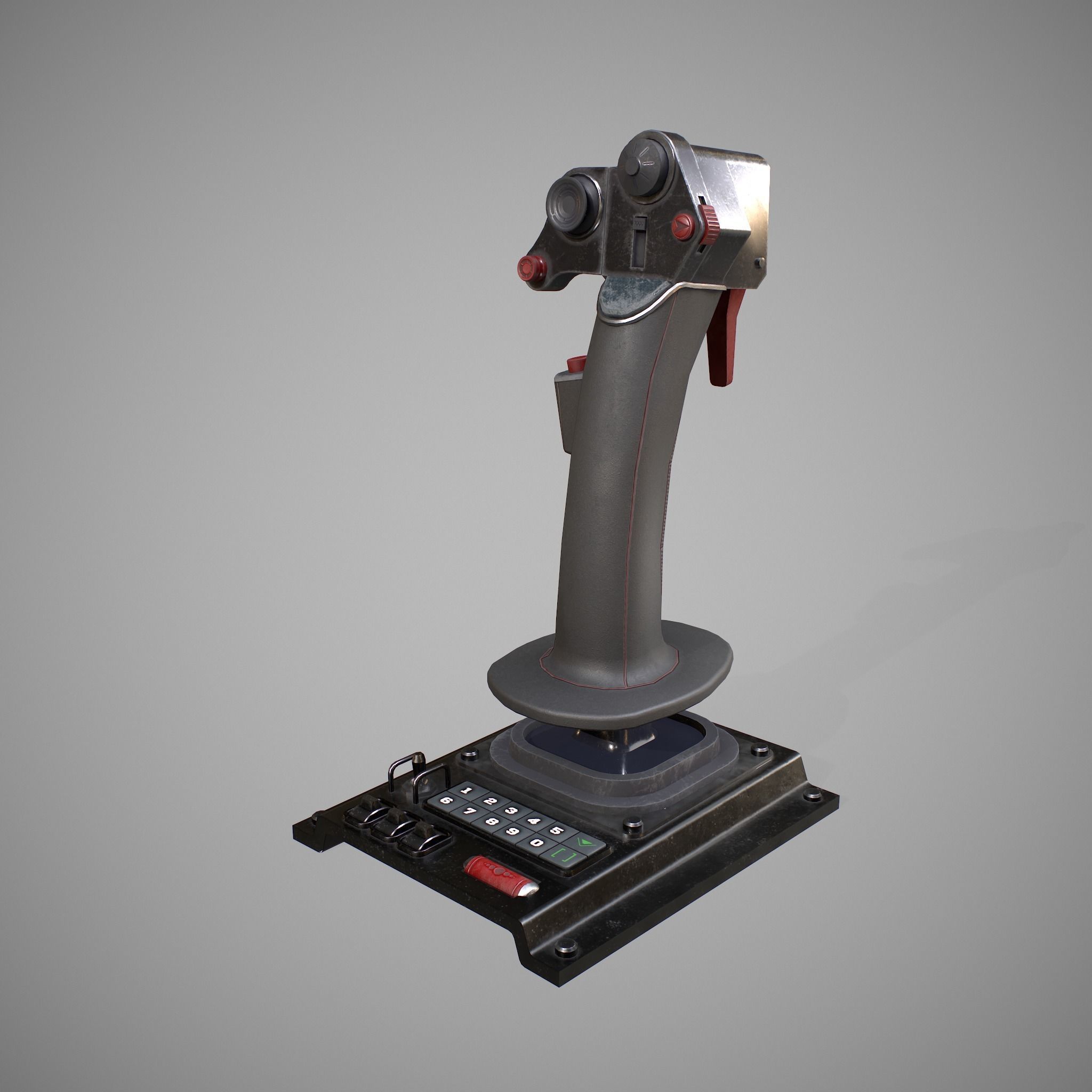 Joystick 3D model_2