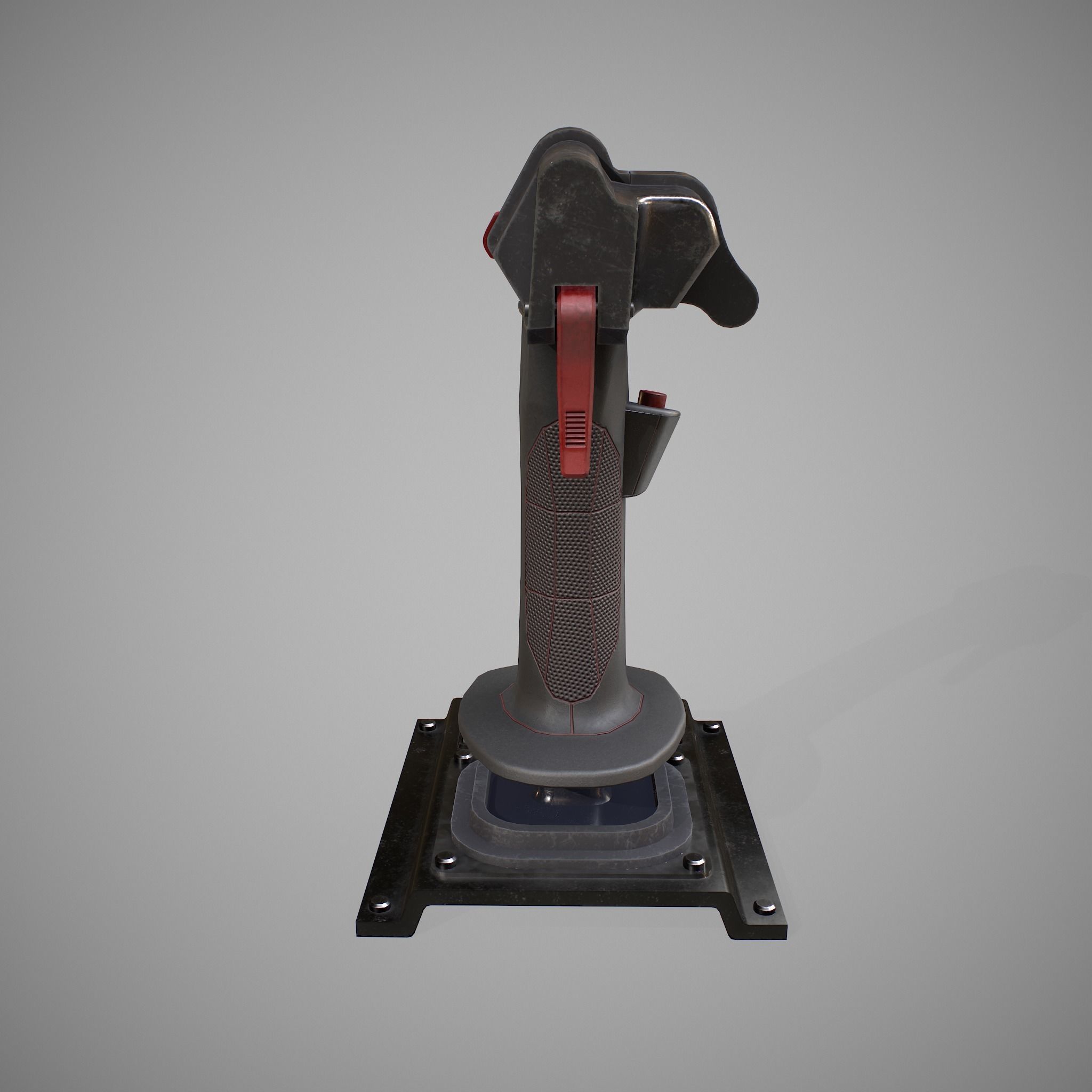Joystick 3D model_4