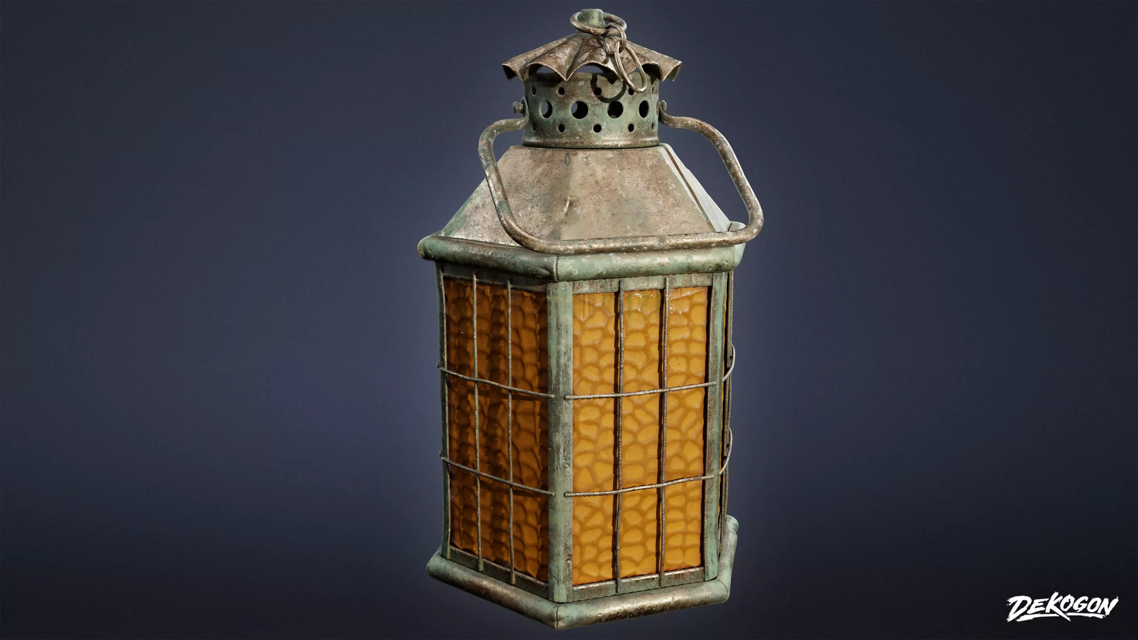 PIRATES - Large Lantern 01 - NANITE 3D model_0
