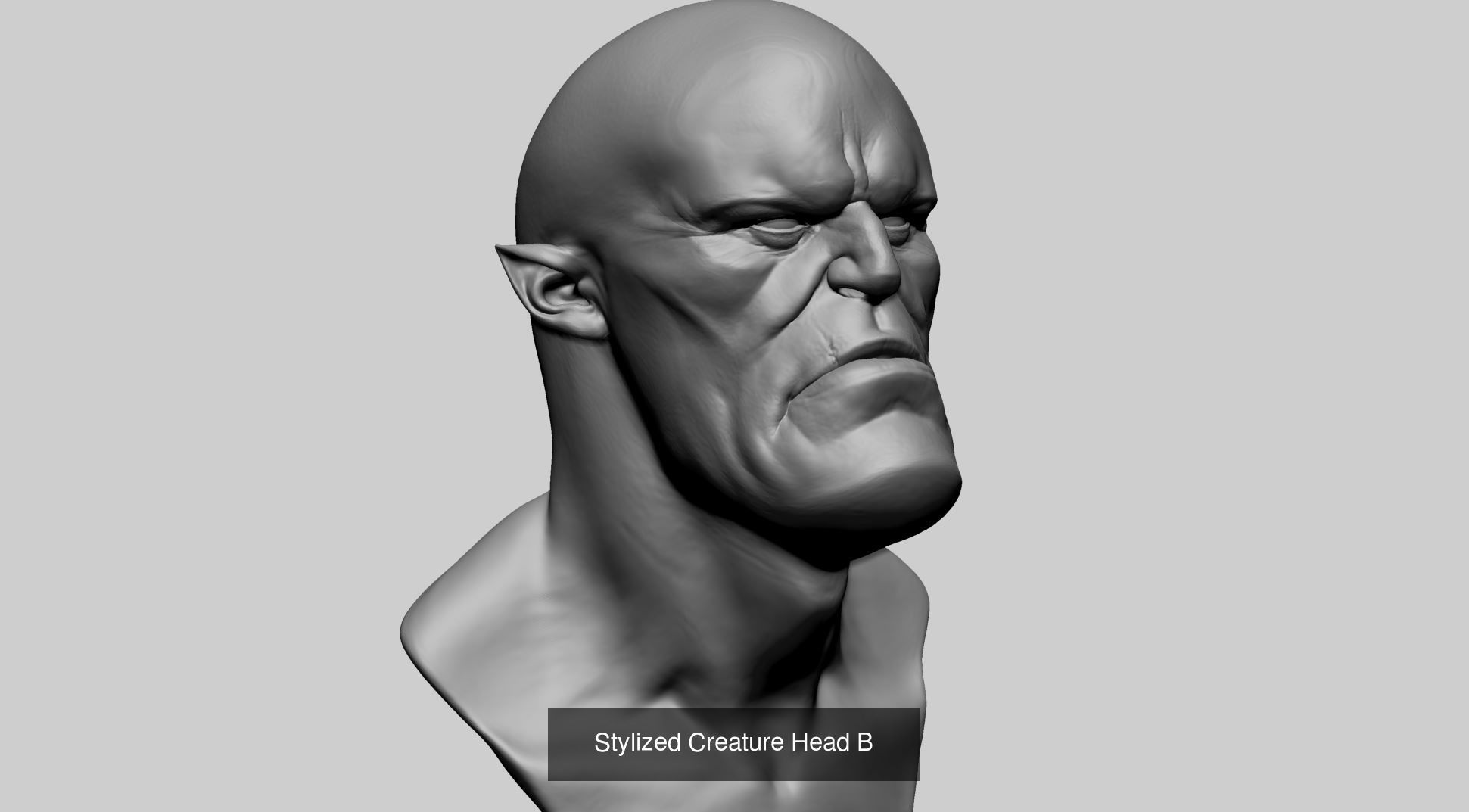 40 Character Models 3D Model Collection_7