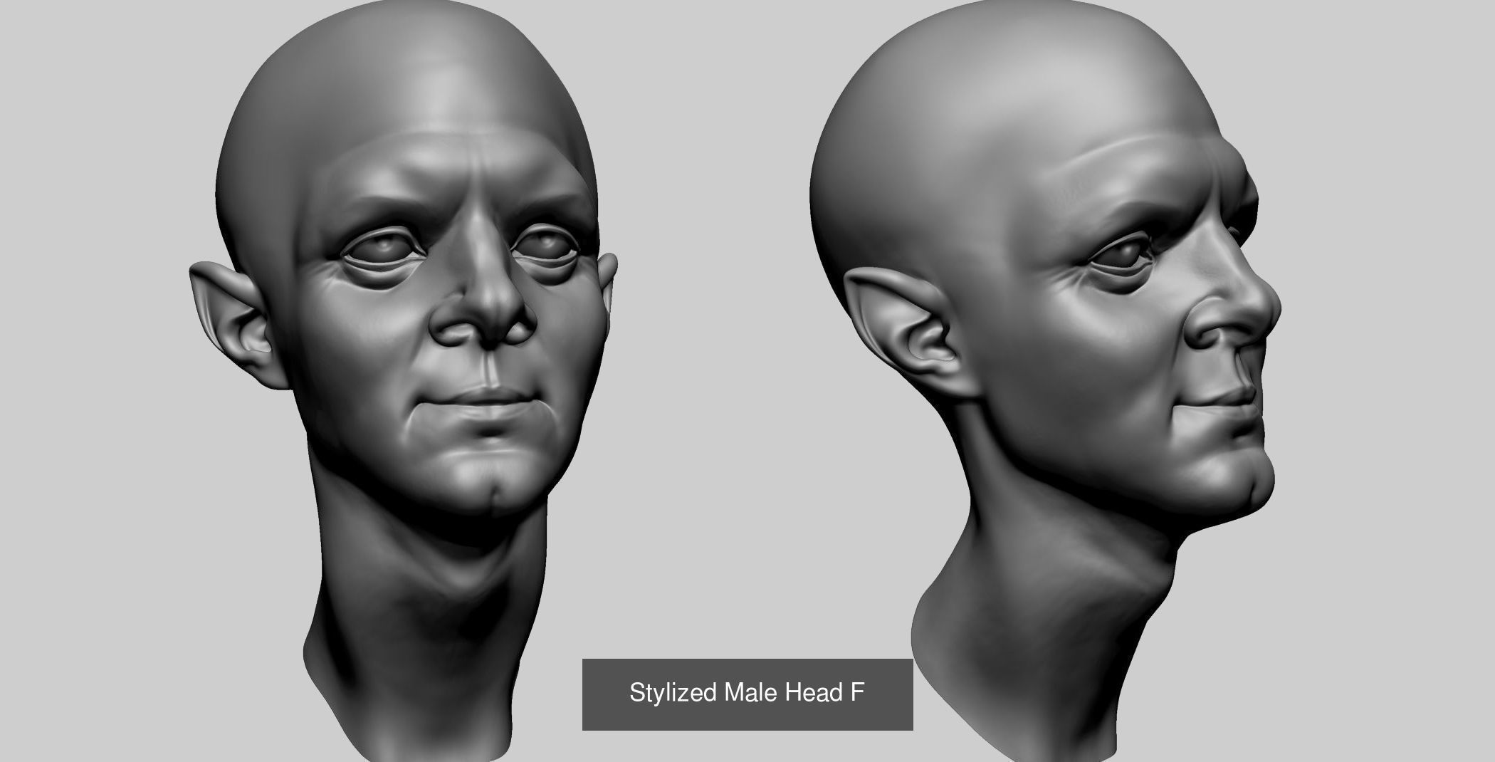40 Character Models 3D Model Collection_15
