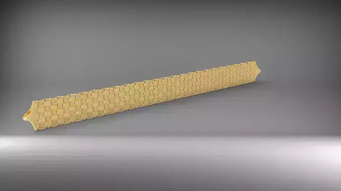 desenli ve duz 3d zincir bileklik