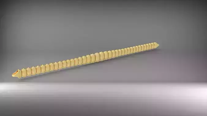 suzme elips 3d zincir bileklik