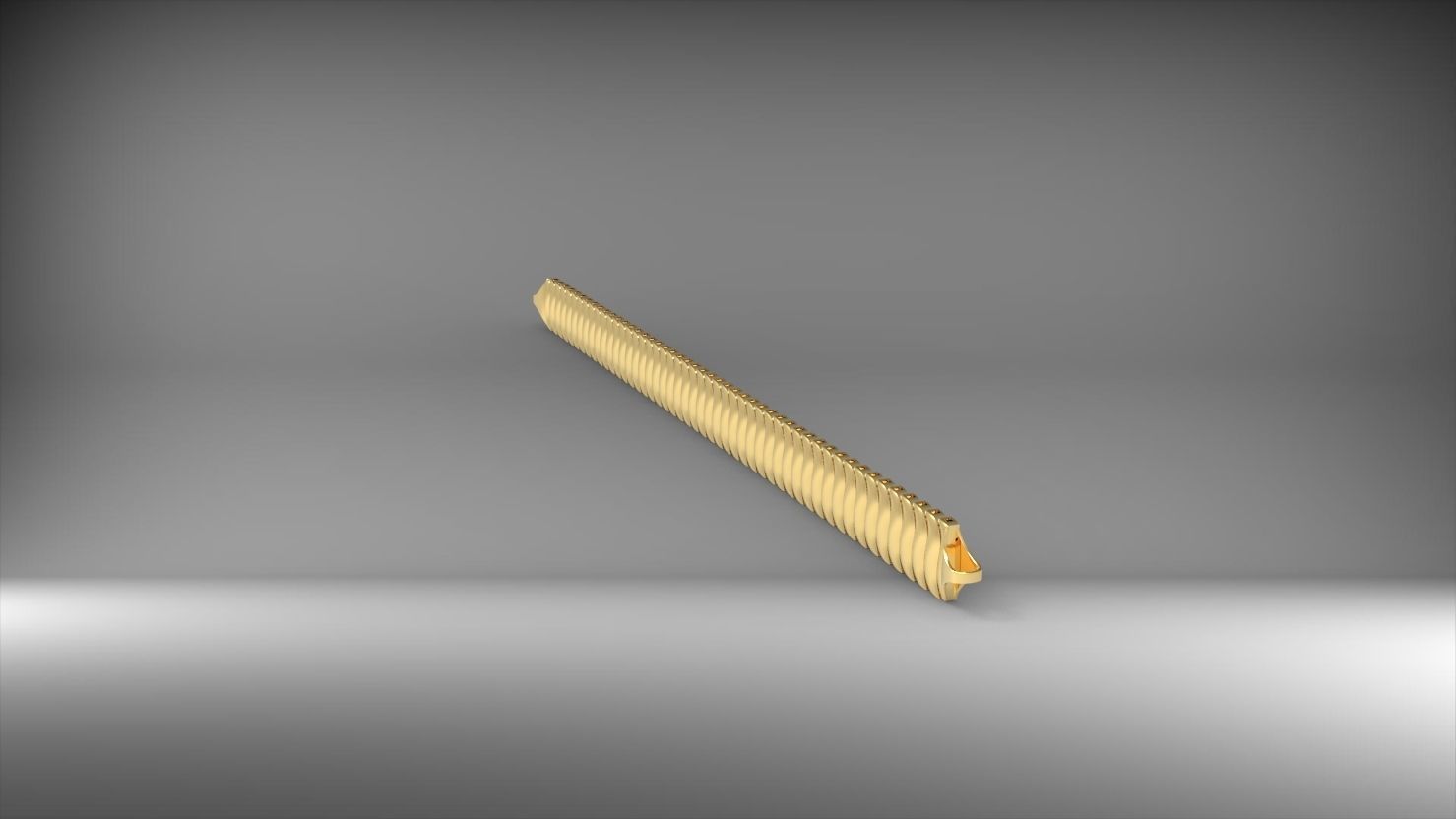 S seklinde 3d zincir bileklik 3D print model_12