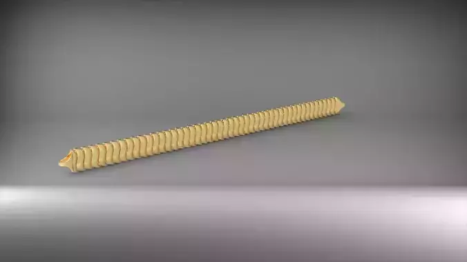 S seklinde 3d zincir bileklik