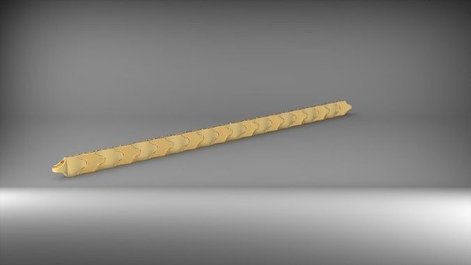 desenli ve hareketli 3d zincir bileklik 3D print model