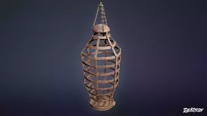 PIRATES - Cages 01 - NANITE AND LOW POLY 3D model