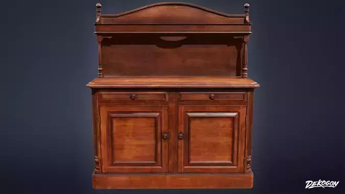 PIRATES - Sideboard 01 - NANITE AND LOW POLY