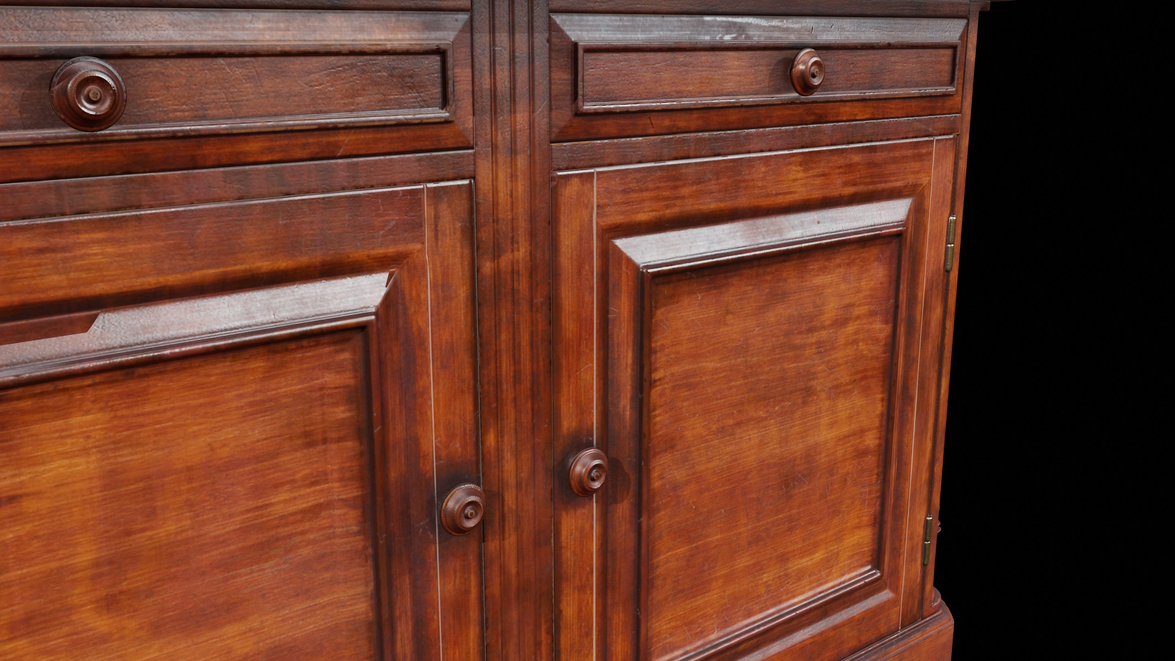 PIRATES - Sideboard 01 - NANITE AND LOW POLY Low-poly 3D model_11