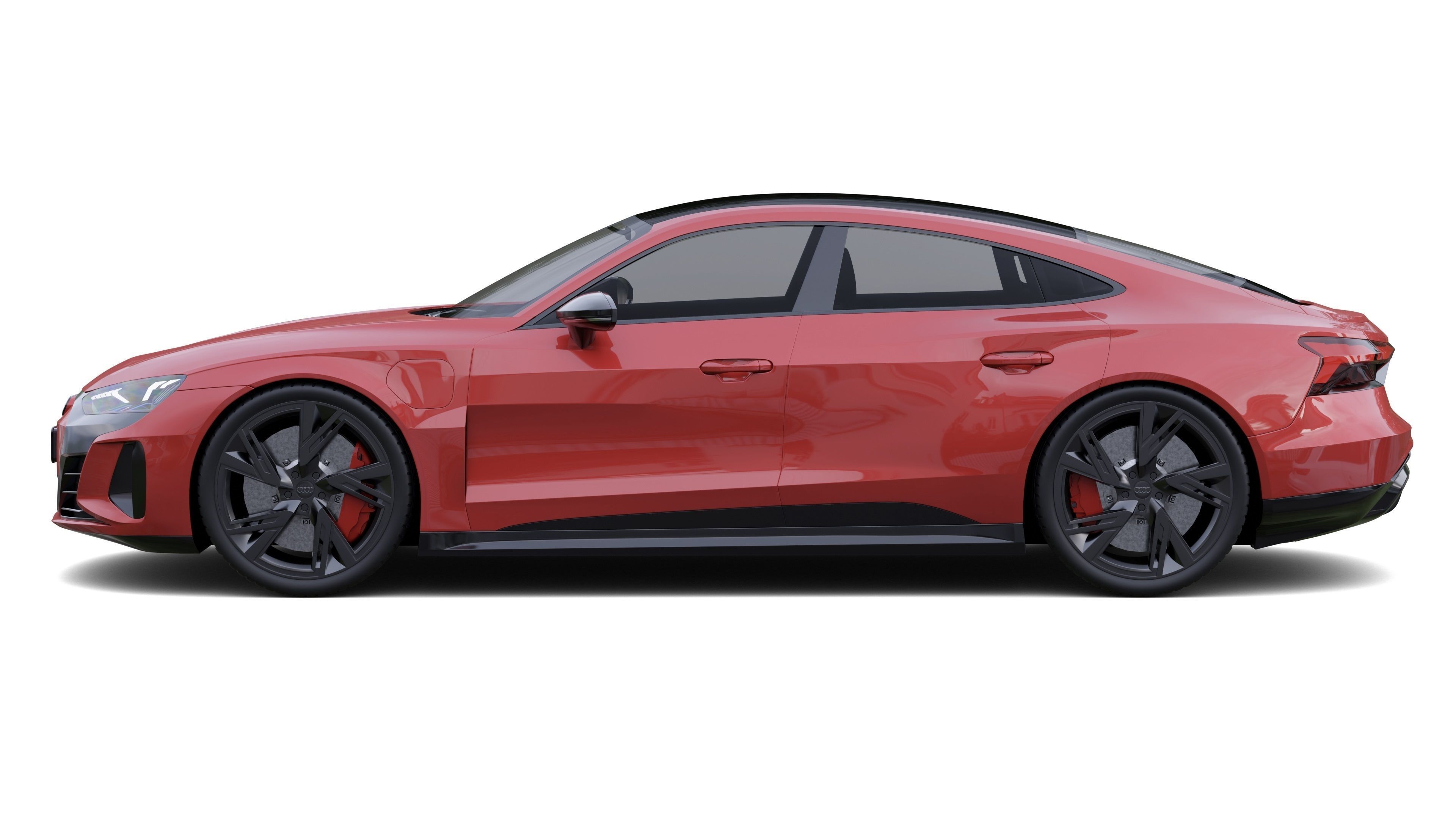 Audi e-tron GT 3D model_6