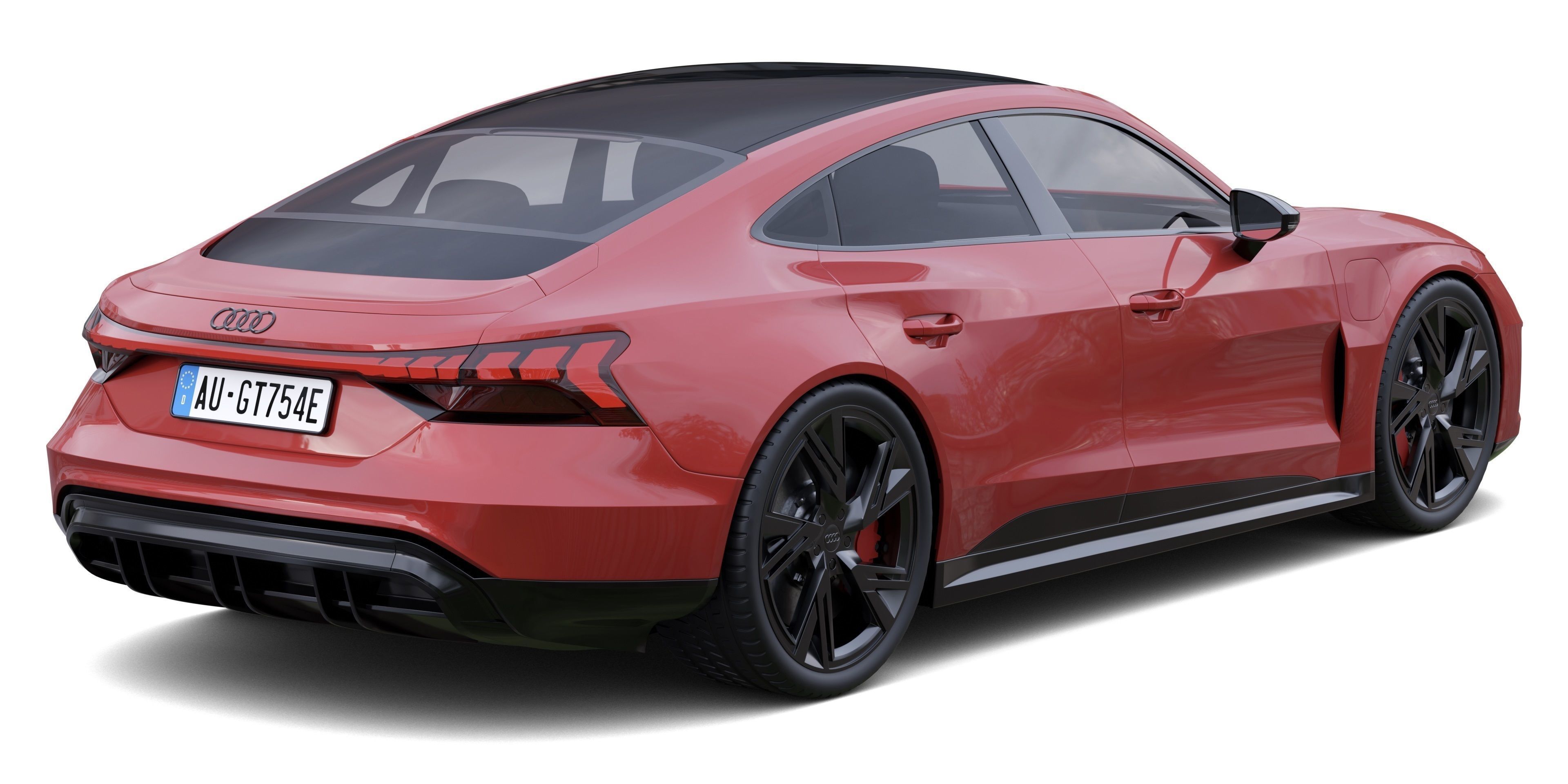 Audi e-tron GT 3D model_1