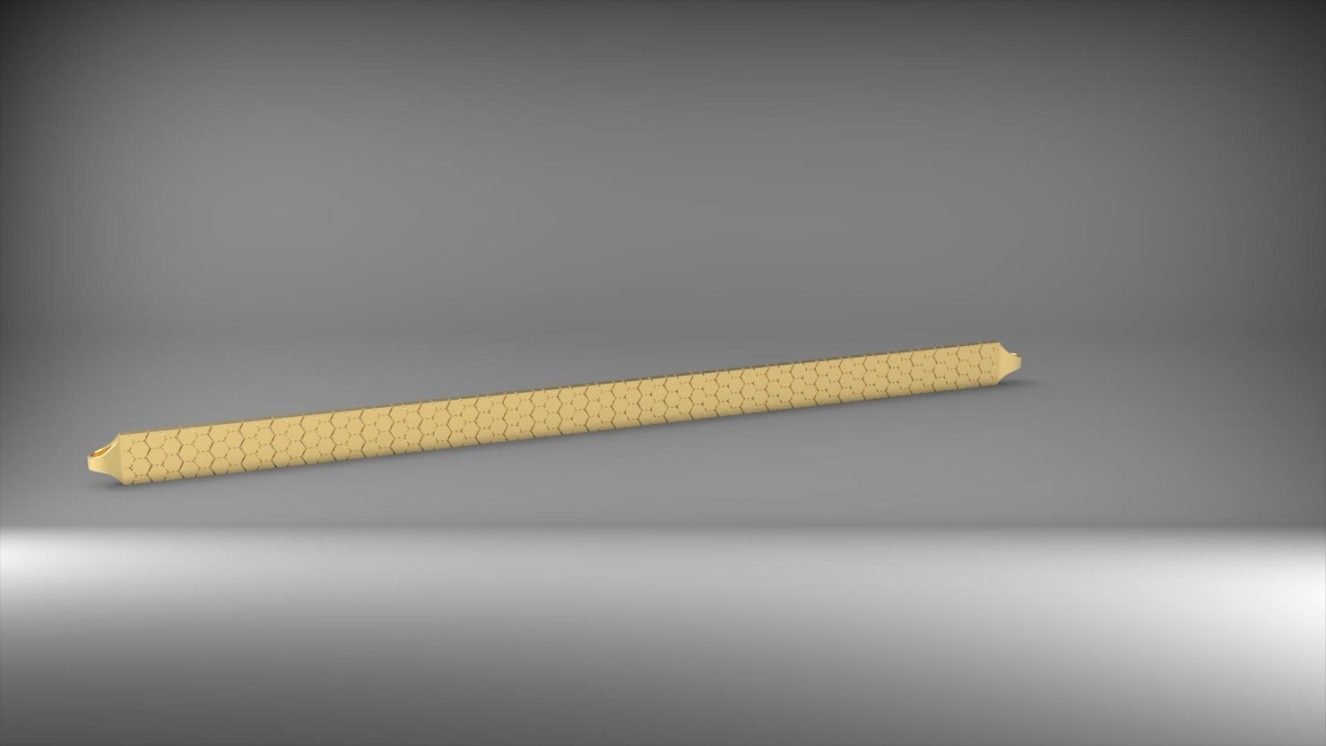 coklu altigen petek 3d zincir bileklik 3D print model_8