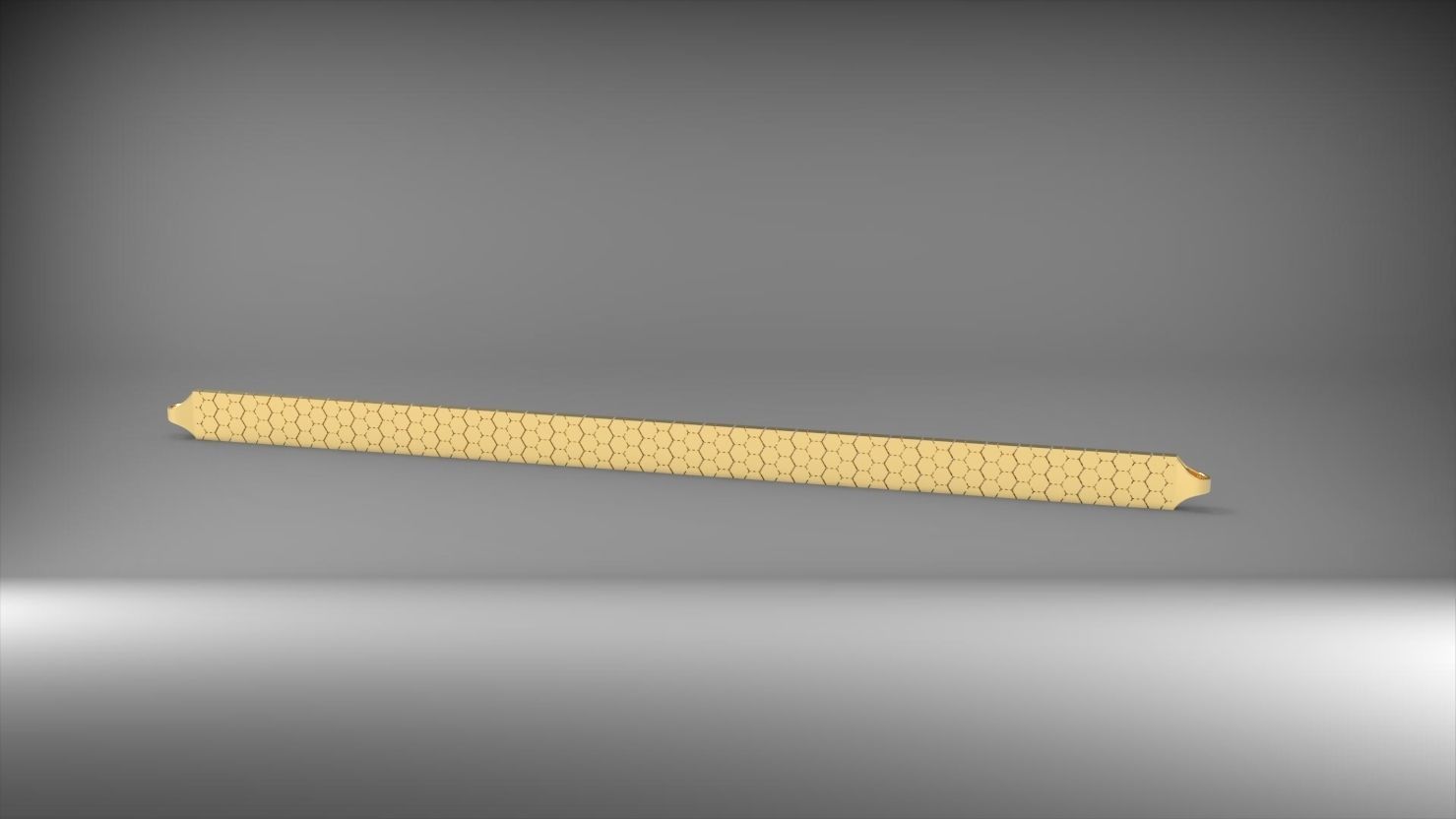 coklu altigen petek 3d zincir bileklik 3D print model_11