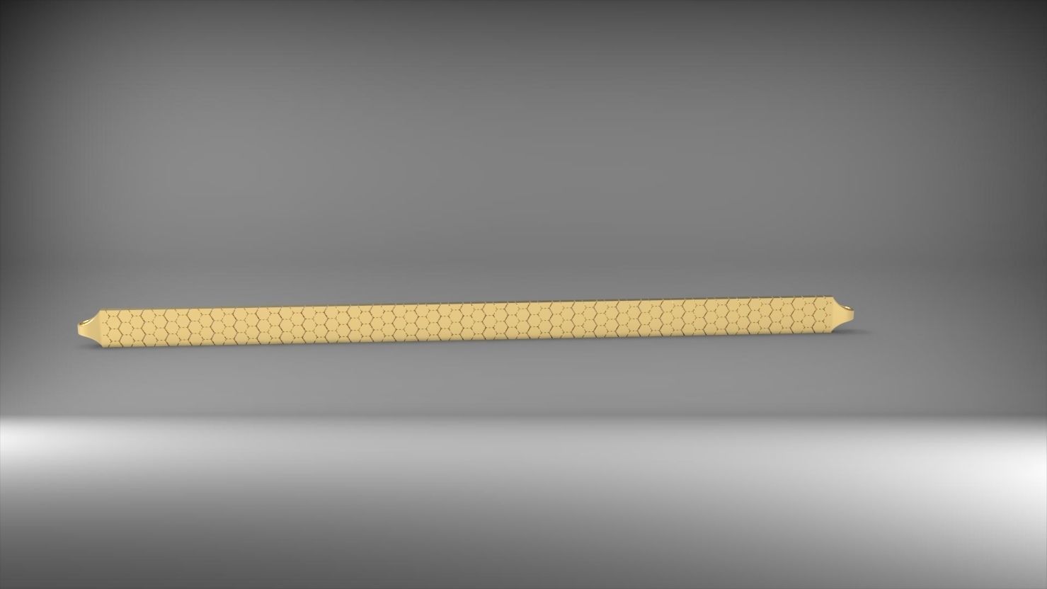 coklu altigen petek 3d zincir bileklik 3D print model_12