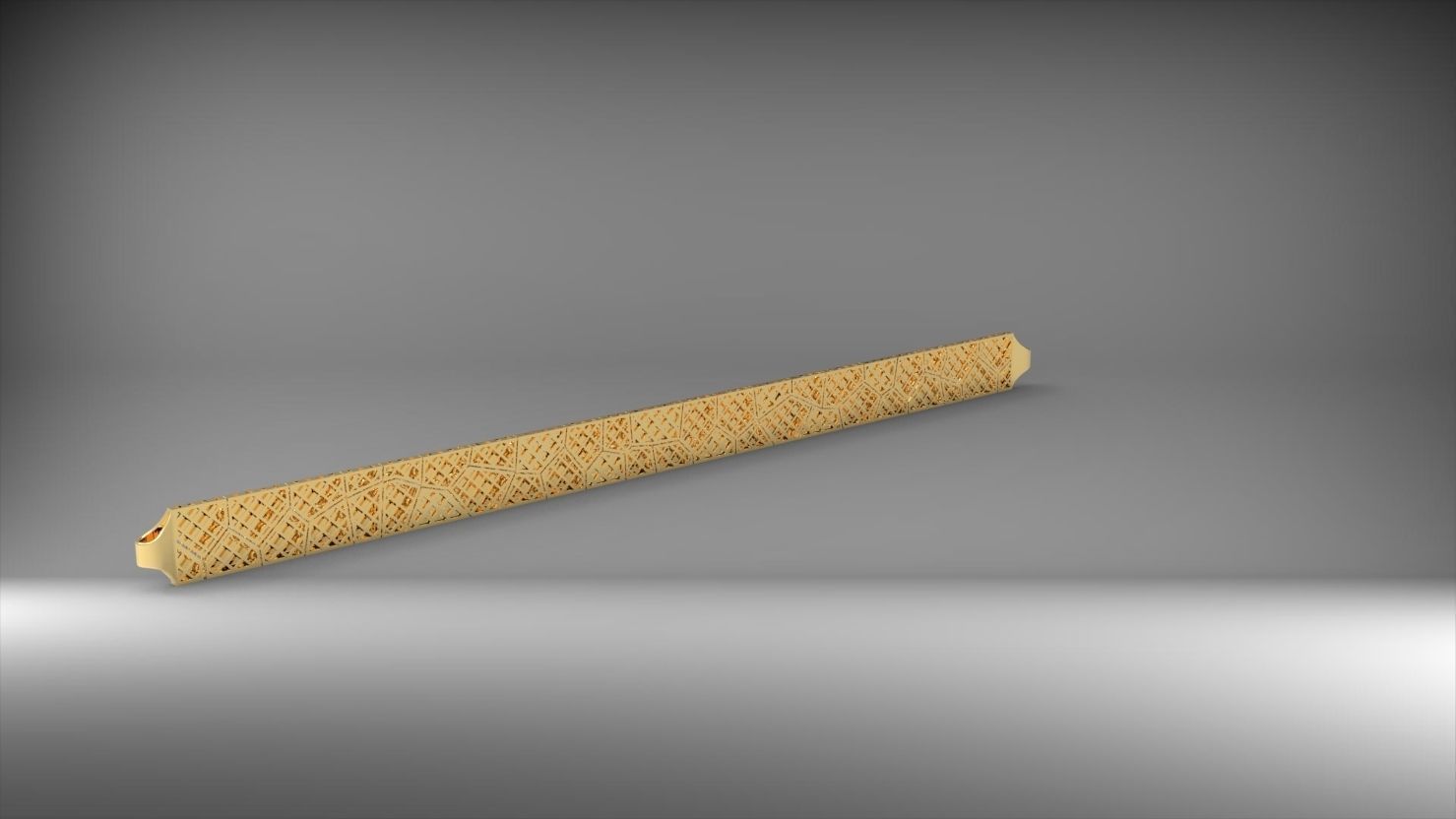 asimetrik 3d zincir bileklik 3D print model_1