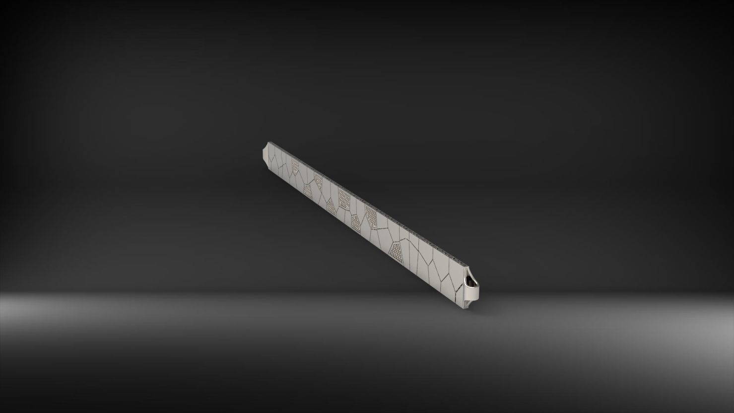 asimetrik 3d zincir bileklik 3D print model_19