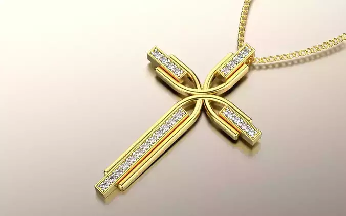 cross pendant 1203