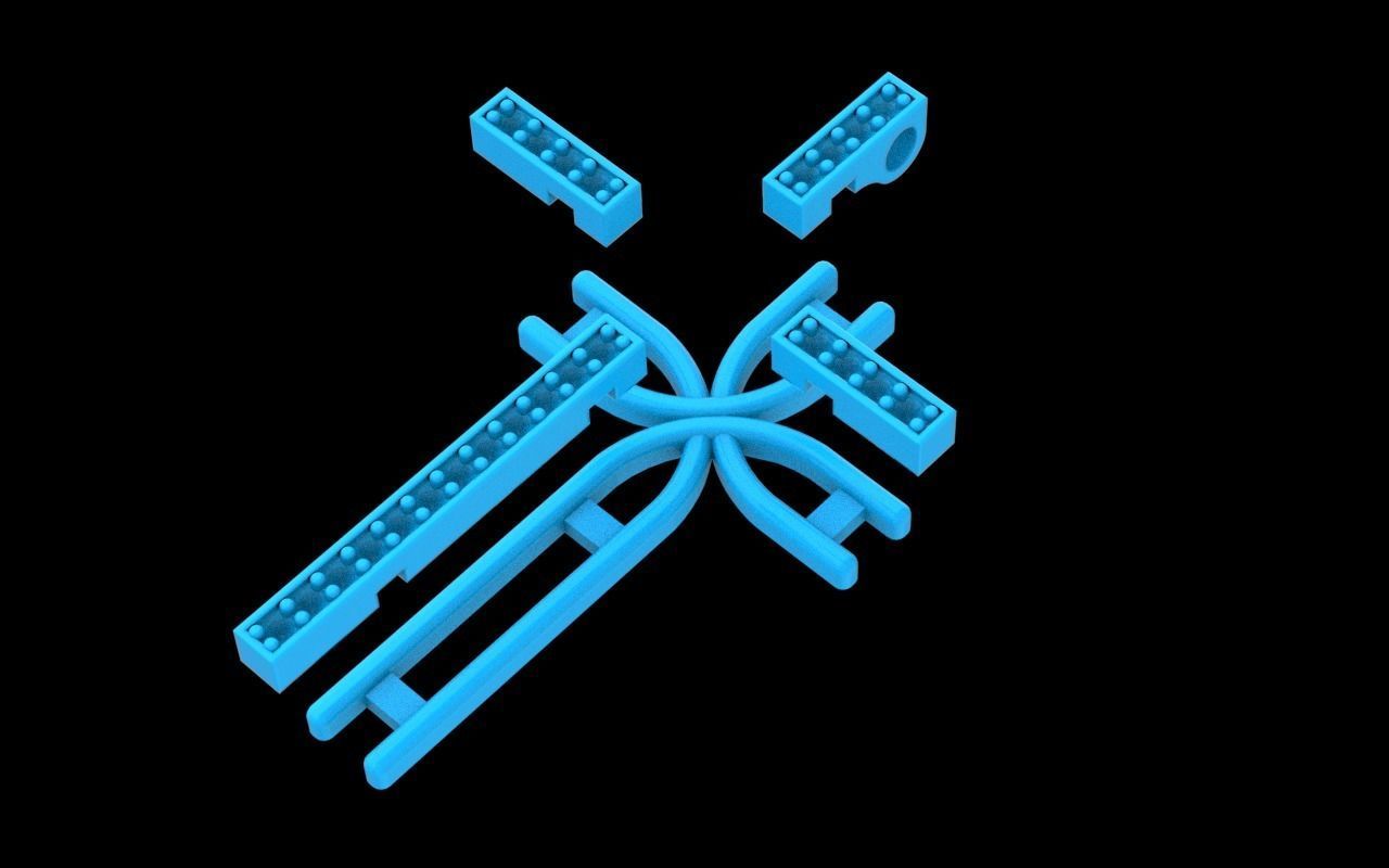cross pendant 1203 3D print model_7