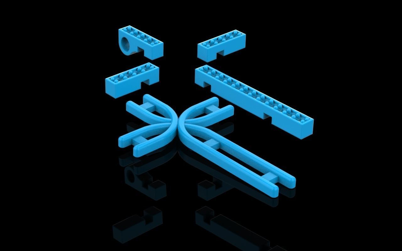 cross pendant 1203 3D print model_6