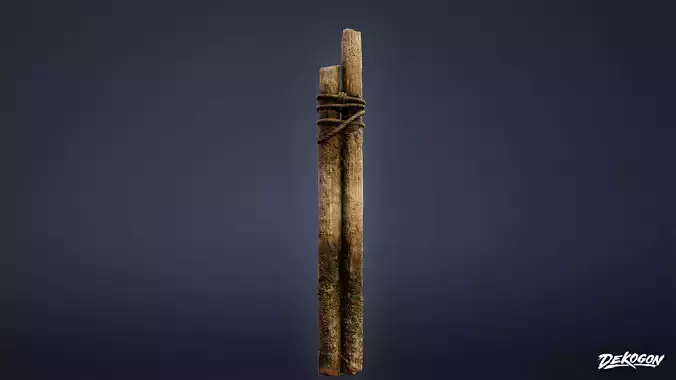 SEASIDE DOCKS - Pier Pilings 01 - NANITE AND LOW POLY