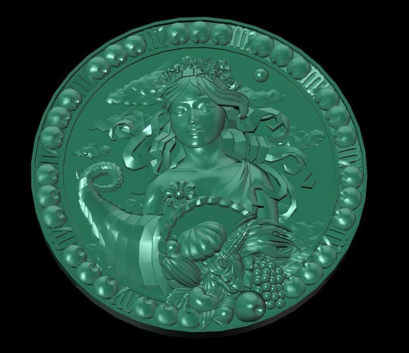 zodiac 2 horoscope Deva Virgo 3D print model_7