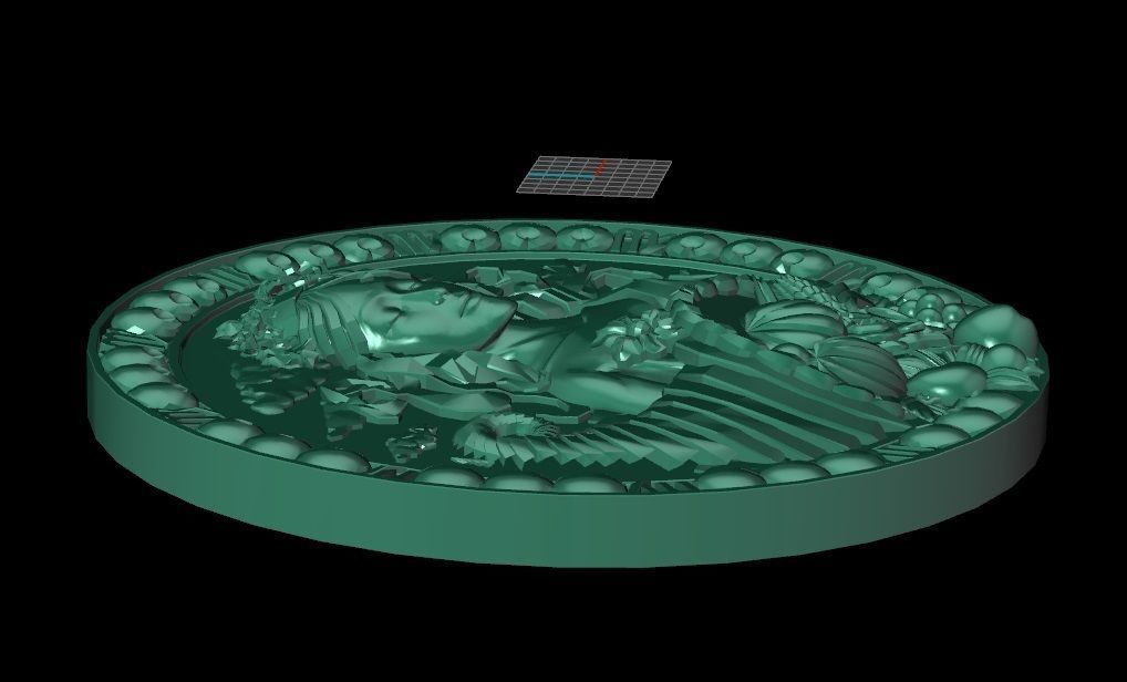 zodiac 2 horoscope Deva Virgo 3D print model_9