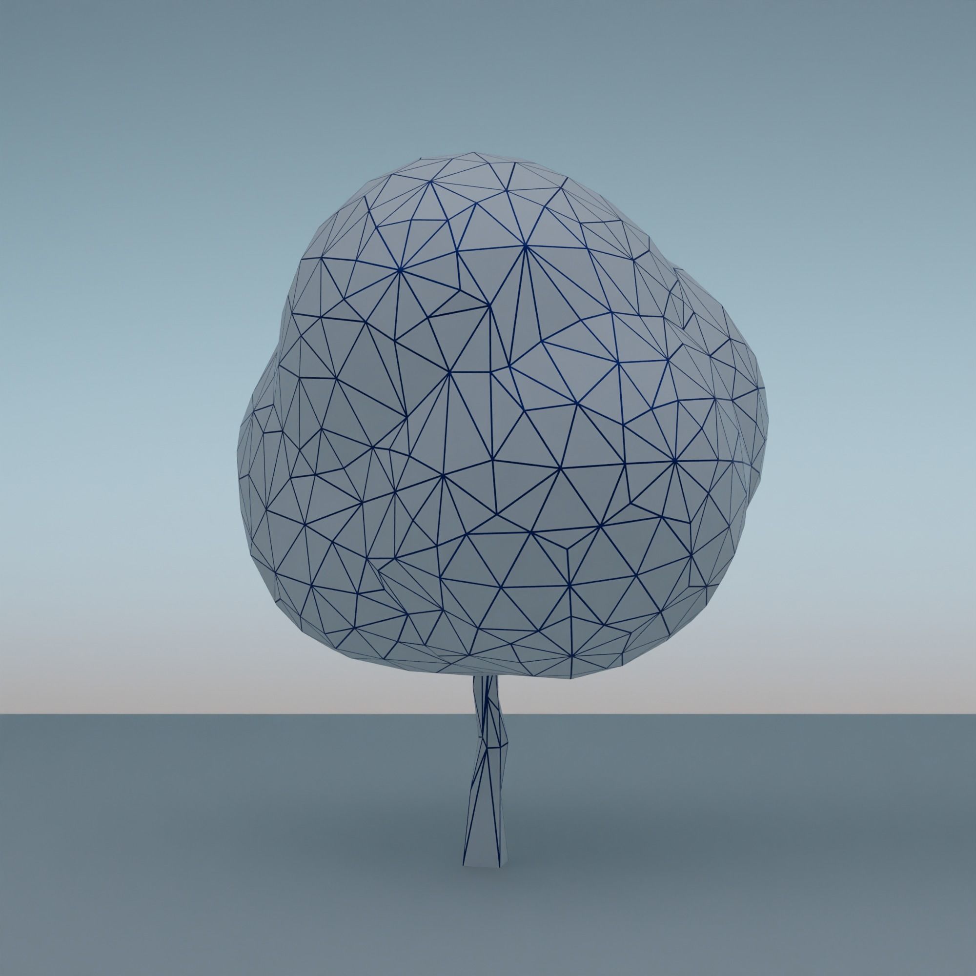 Low Poly Tree Asset Pack Low-poly 3D model_7