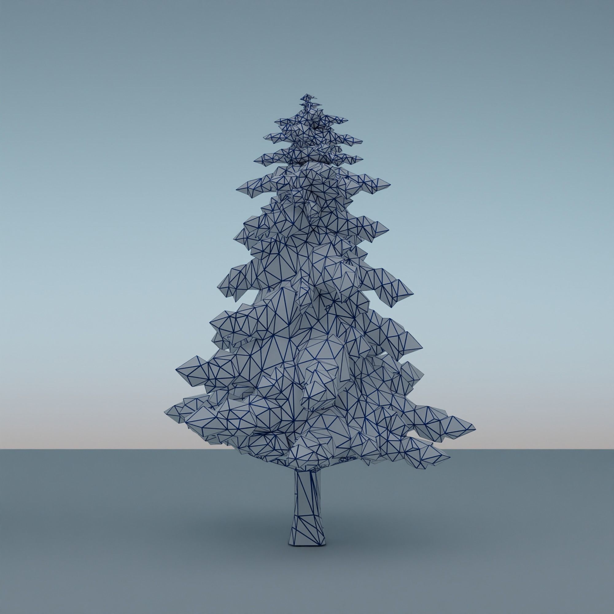 Low Poly Tree Asset Pack Low-poly 3D model_9
