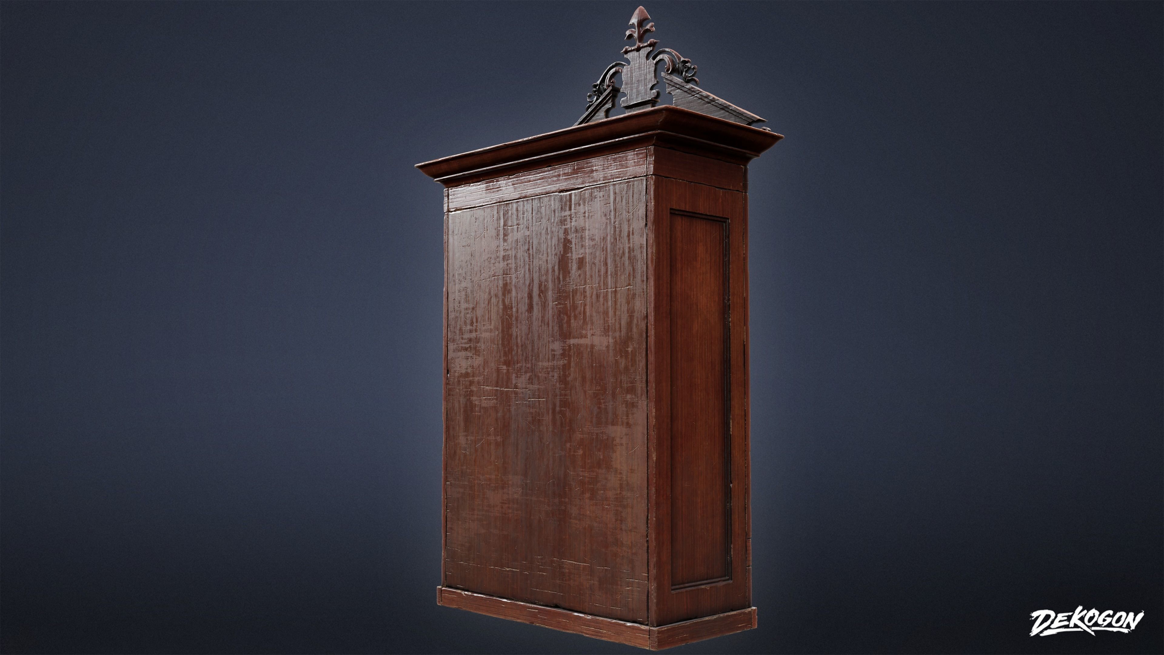 PIRATES - Victorian Cabinet 01 - NANITE 3D model_9
