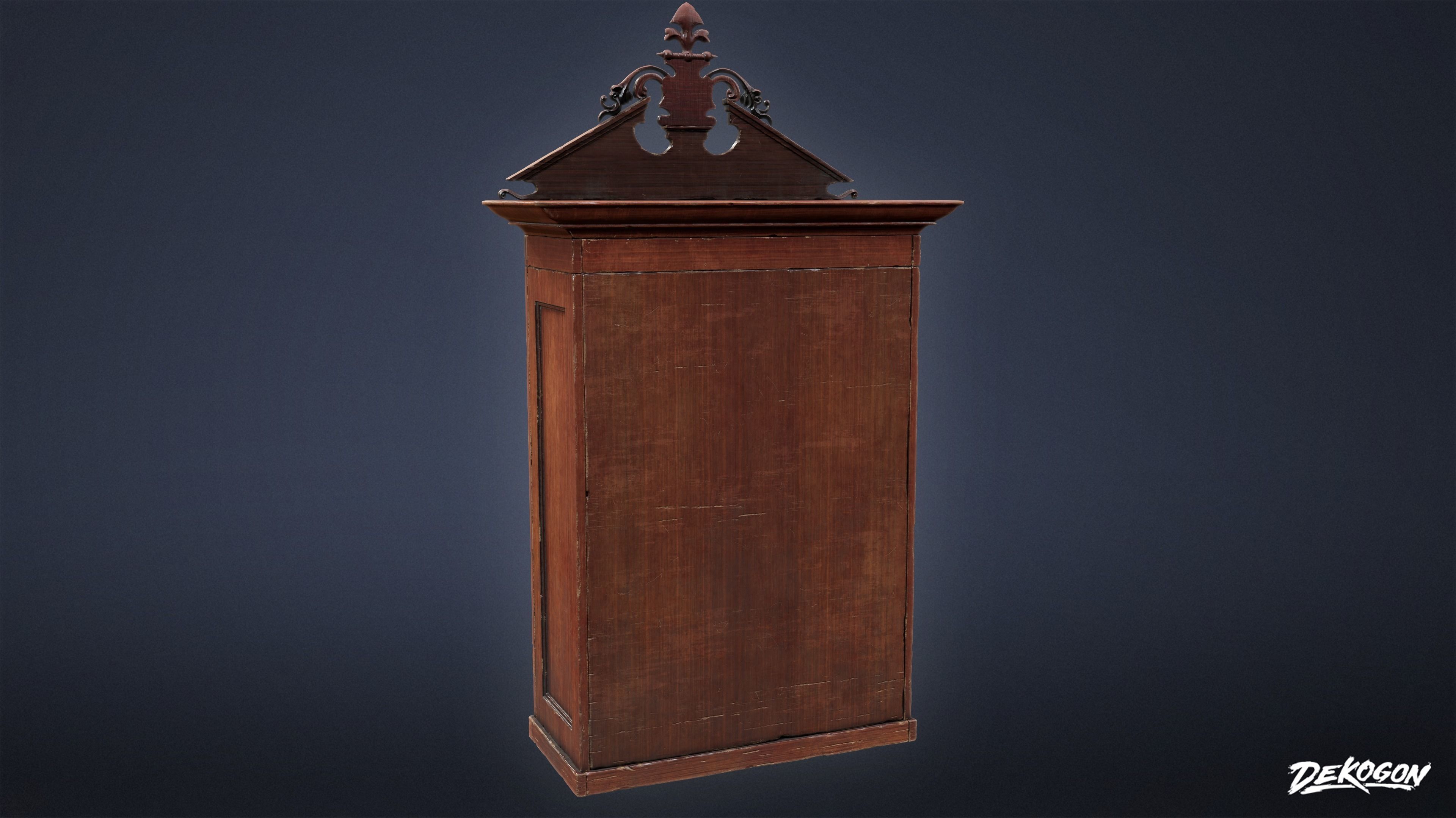 PIRATES - Victorian Cabinet 01 - NANITE 3D model_8