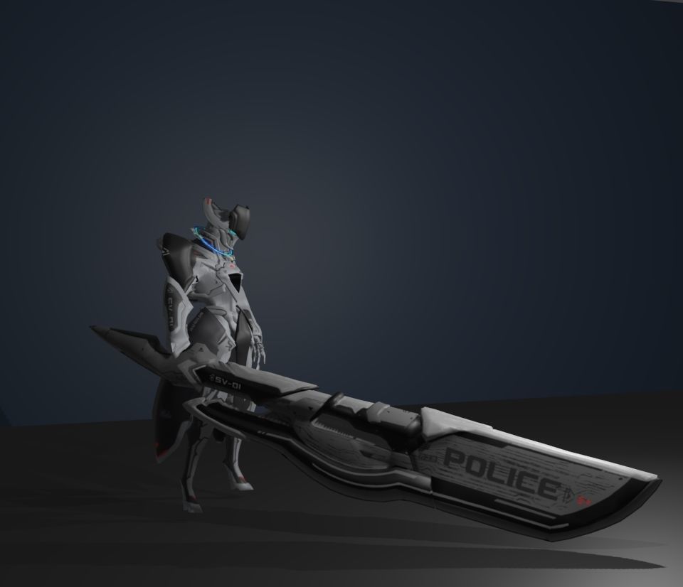 axe legian 3D model_3