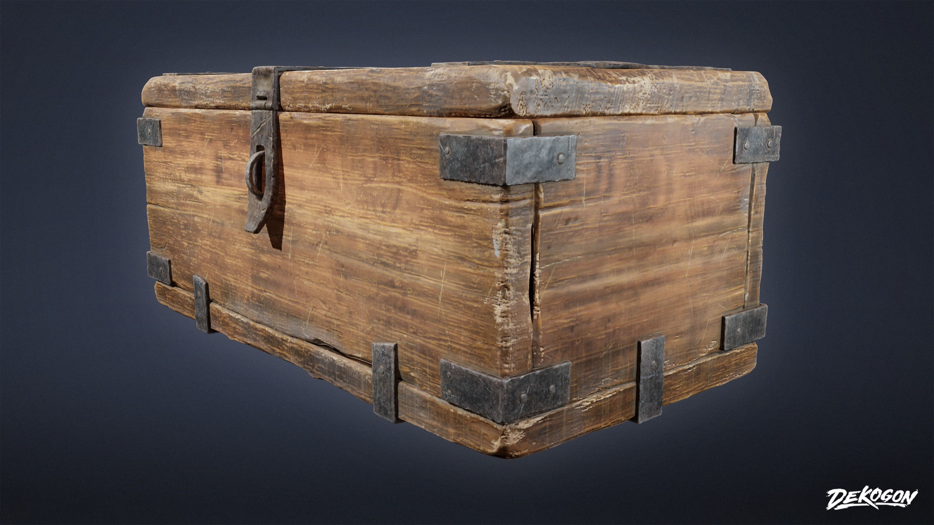 PIRATES - Container 03 - NANITE 3D model_9