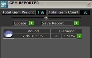 Diamond Bangle Bracelet 3835 3D print model_8