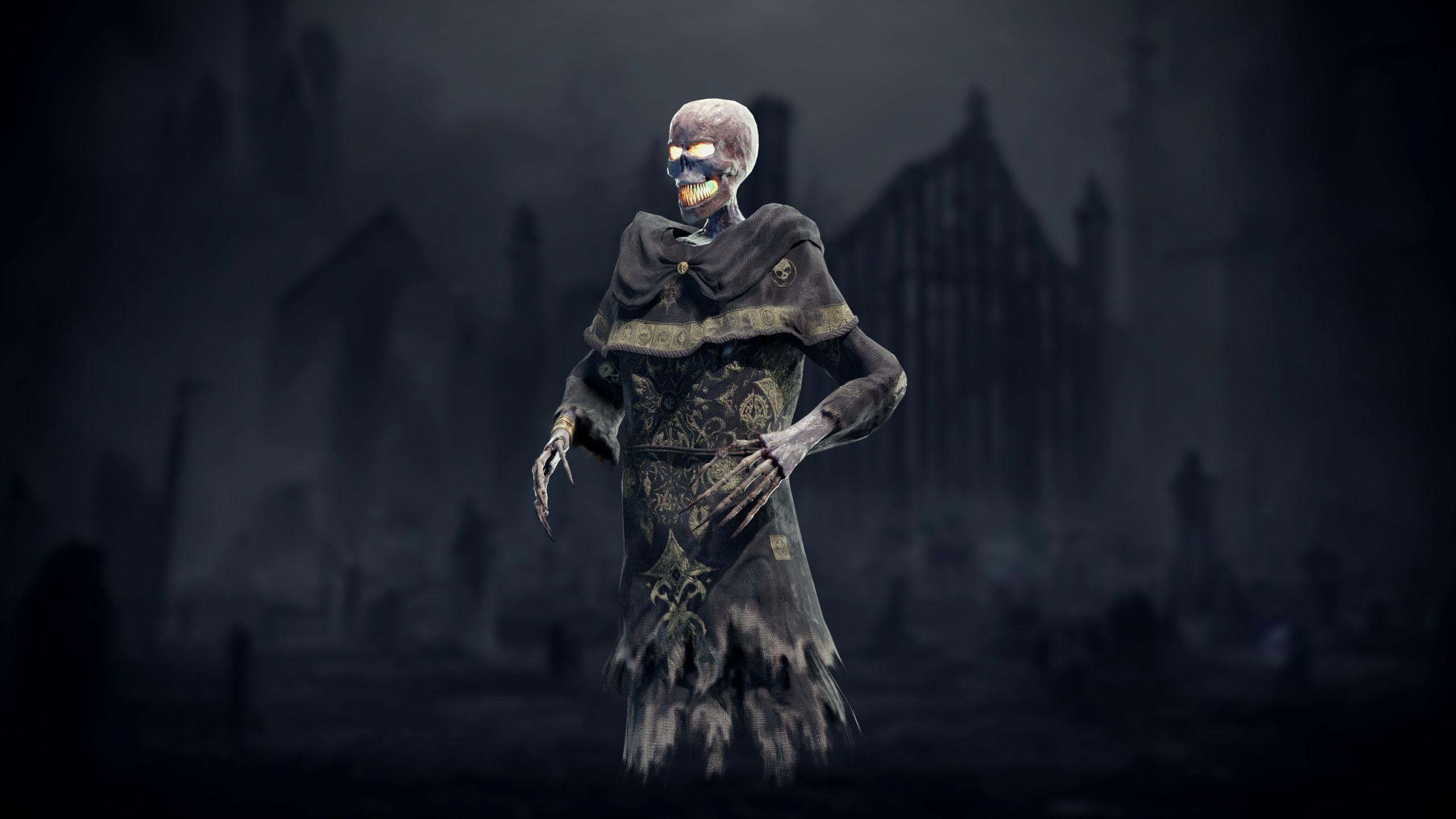 Unholy Bishop Low-poly 3D model_10