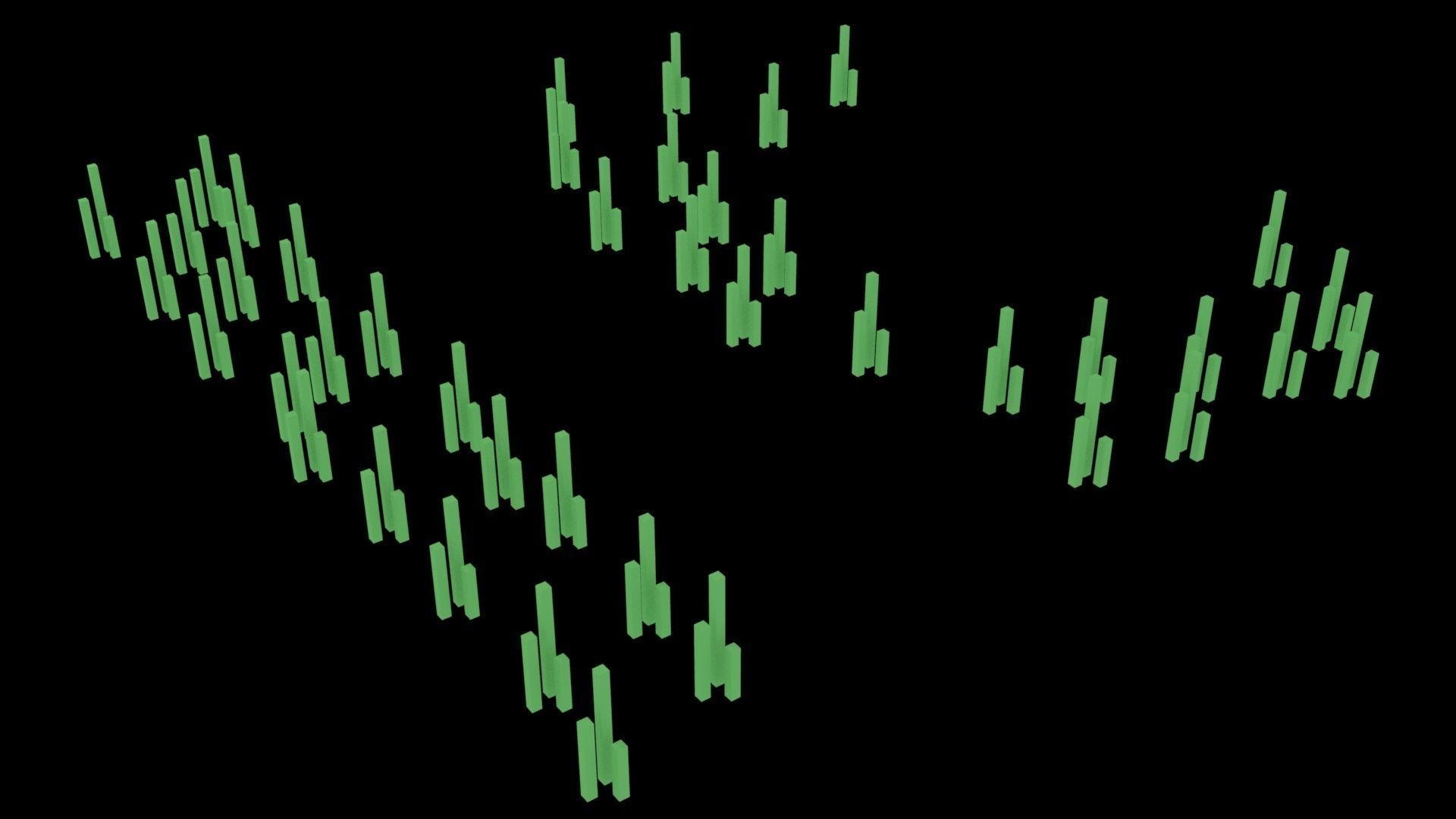 Low Poly Game Ready Grasses Low-poly 3D model_4