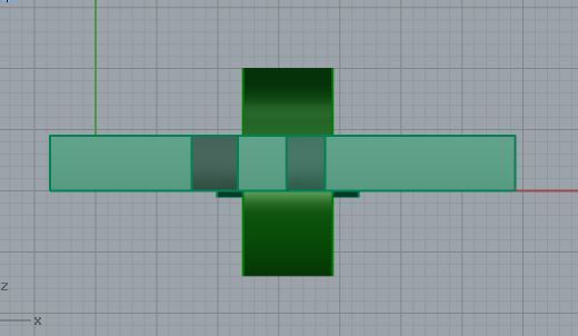 M Letter Pendant 3849 3D print model_5