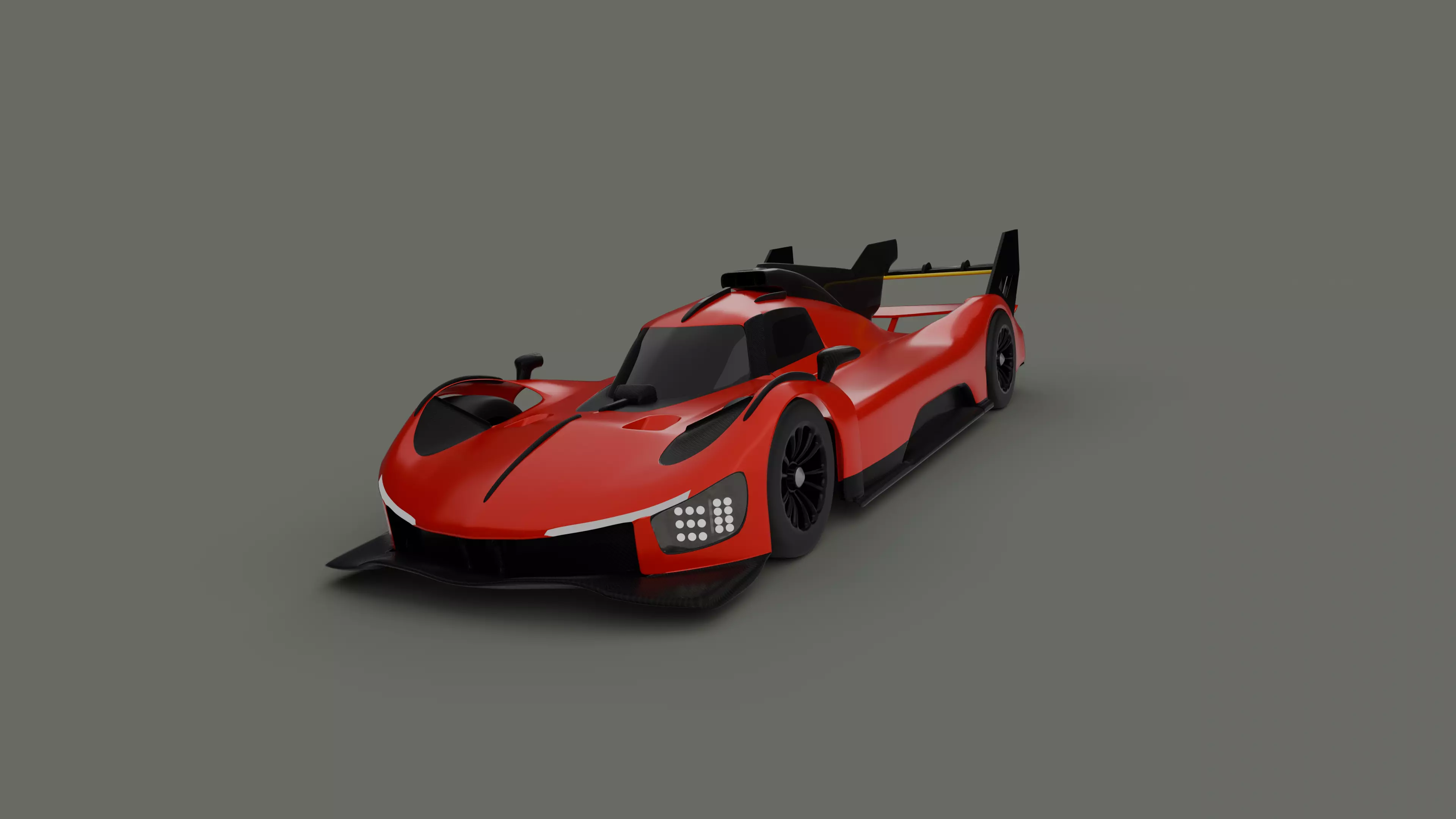 ferrari 499p 3D model_0