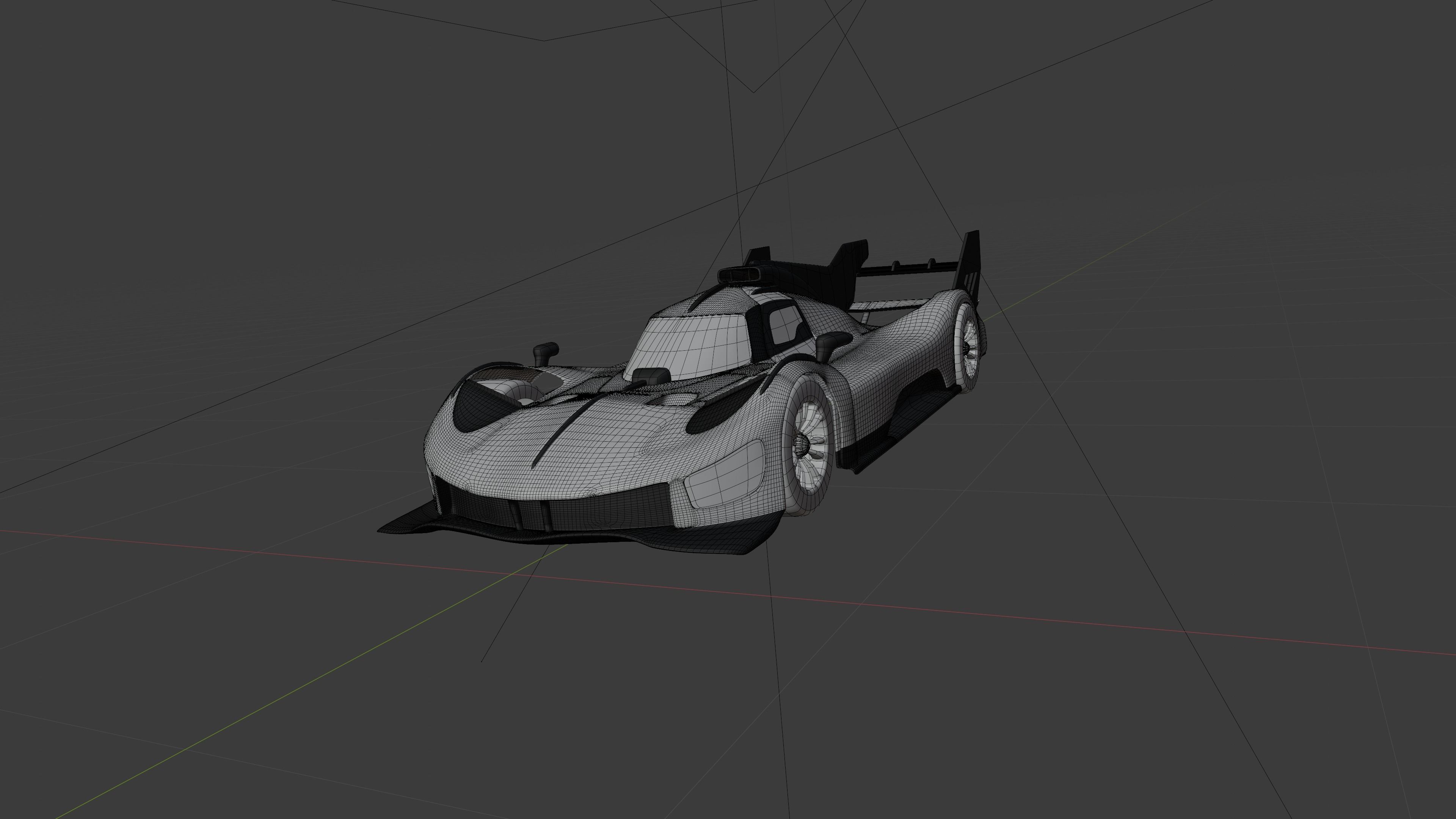 ferrari 499p 3D model_3
