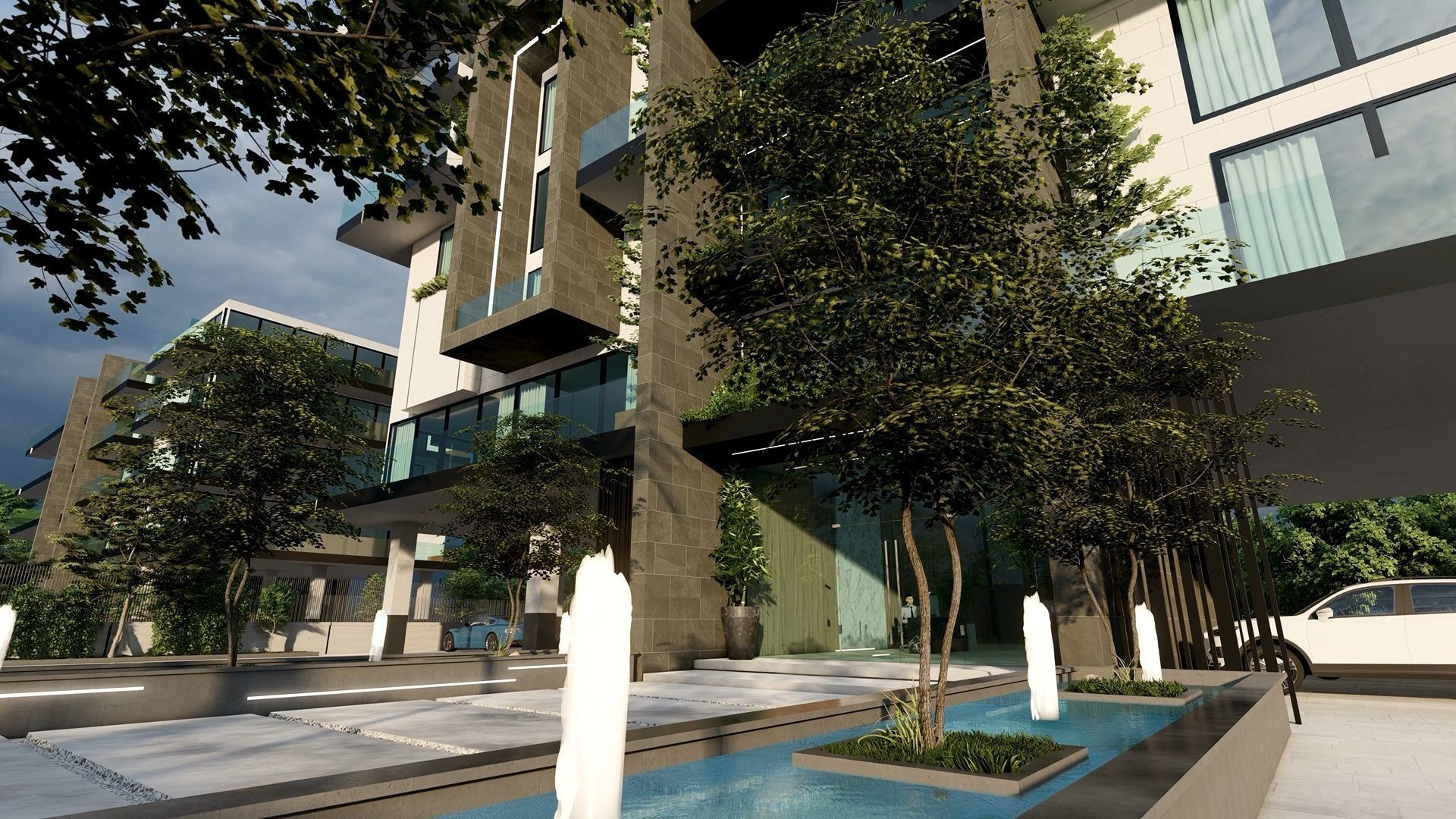 Amari Residence Exterior Design 3D model_5