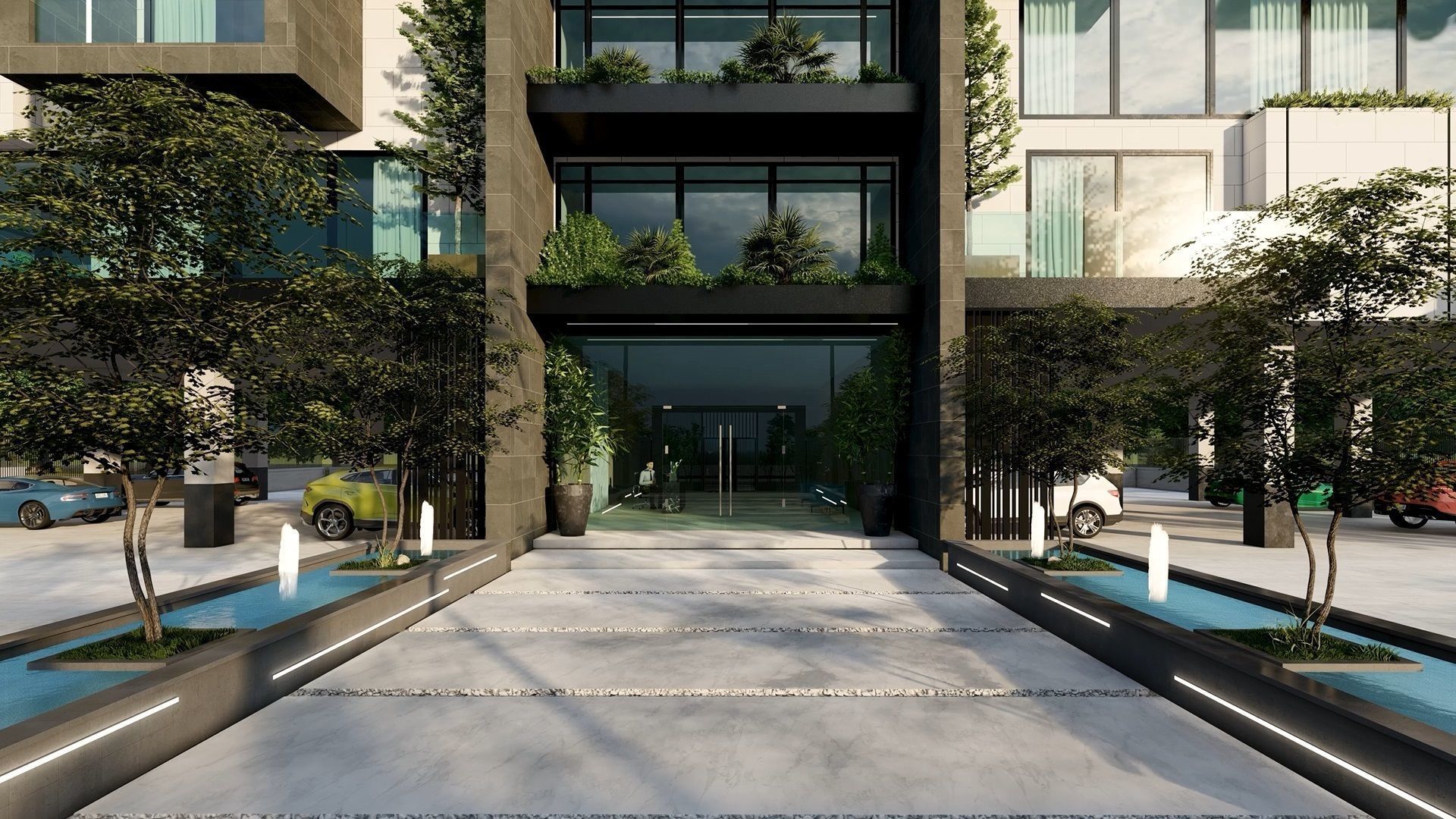 Amari Residence Exterior Design 3D model_4