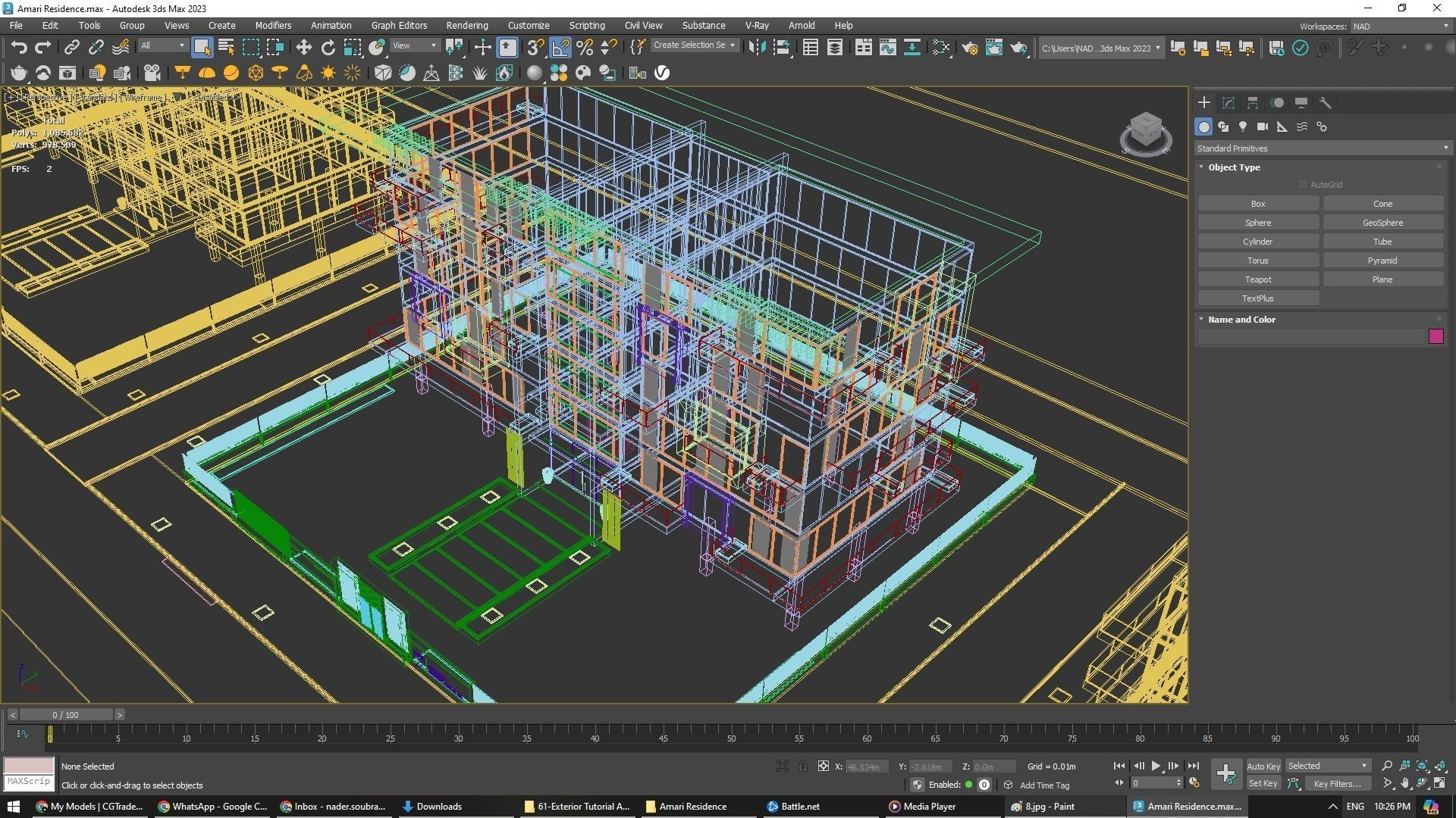 Amari Residence Exterior Design 3D model_9