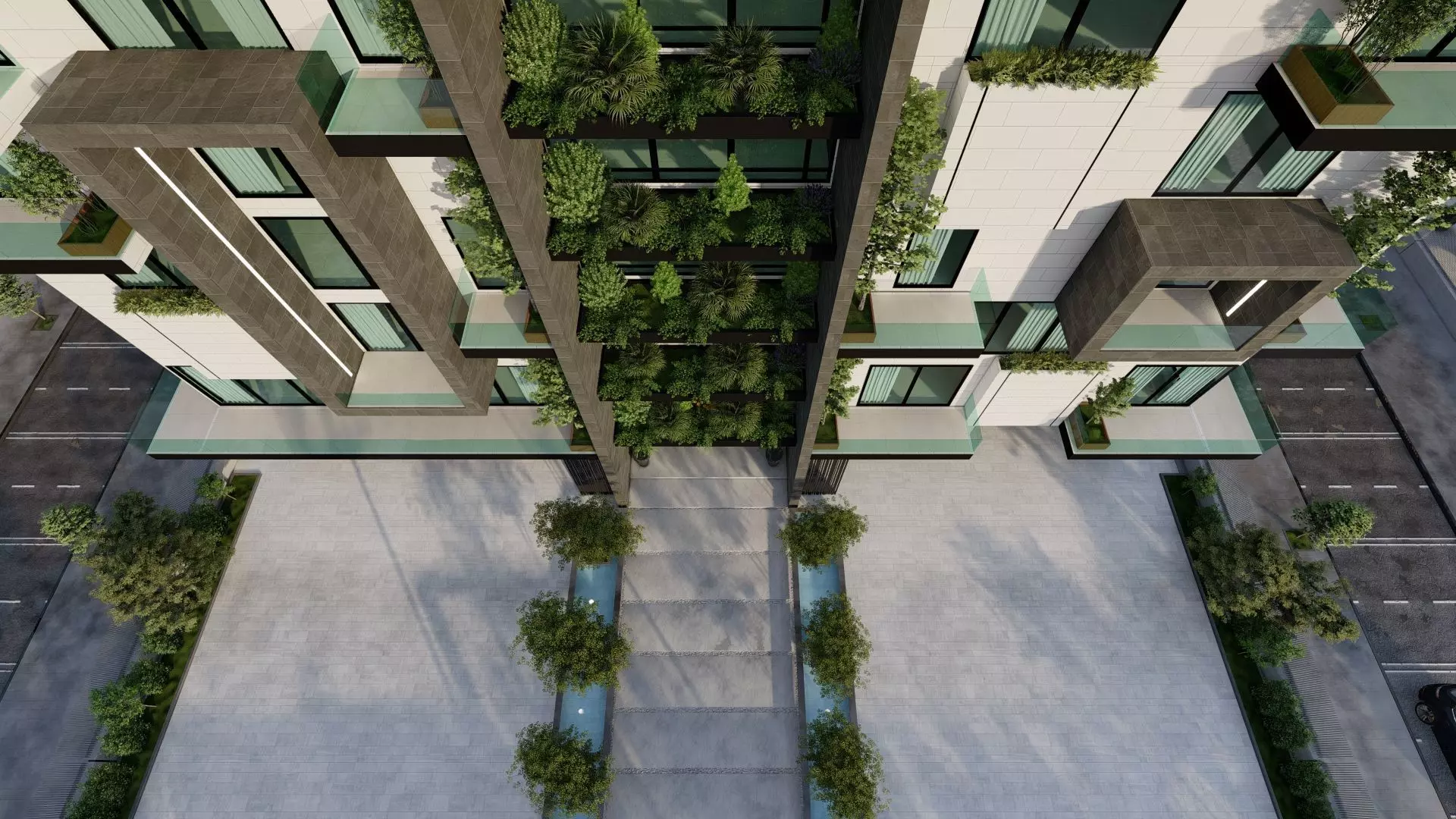 Amari Residence Exterior Design 3D model_11