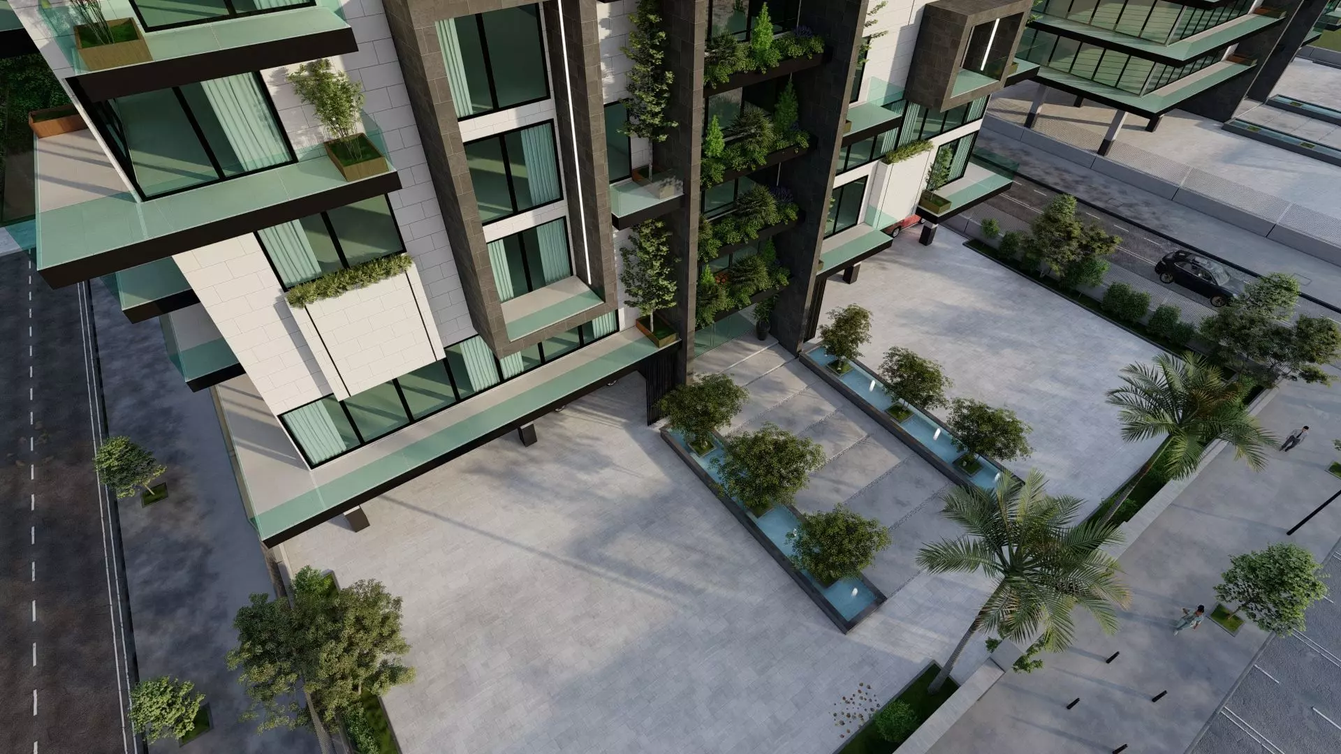 Amari Residence Exterior Design 3D model_13